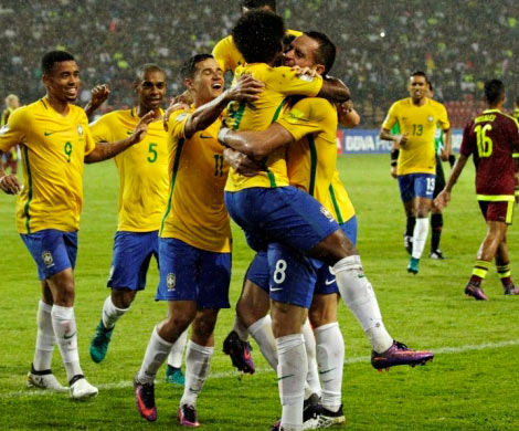 Сборная Бразилии первой отобралась на ЧМ-2018