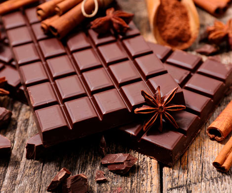 Шоколад с высоким содержанием какао улучшает иммунитет и память