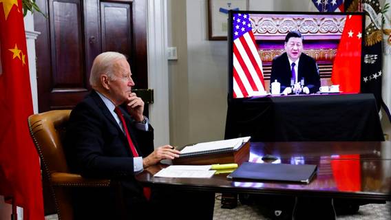 Си Цзиньпин призвал Джо Байдена изменить политику США в отношении Китая
