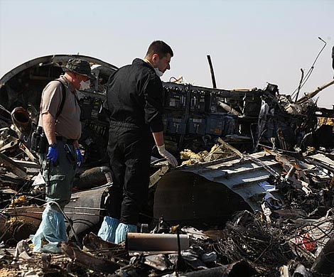 Следователи установили место, куда террористы заложили бомбу в А321