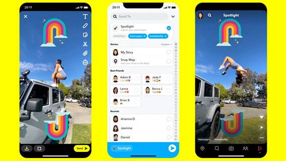 Snap запустила конкурента для TikTok и Instagram Reels Snap запустила конкурента для TikTok и Instagram Reels
