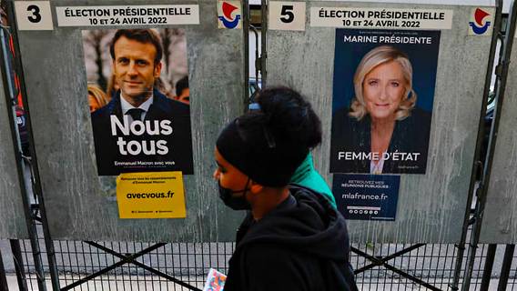 Согласно опросу 14% французов считают, что выборы могут быть сфальсифицированы