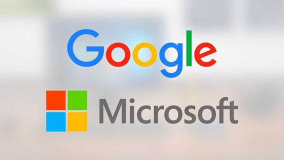 Совокупная выручка Google и Microsoft составила $110 млрд, превысив ожидания аналитиков