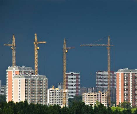 Строительство подмосковной недвижимости массово замораживается Строительство подмосковной недвижимости массово замораживается