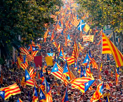 Суд арестовал сторонников независимости Каталонии