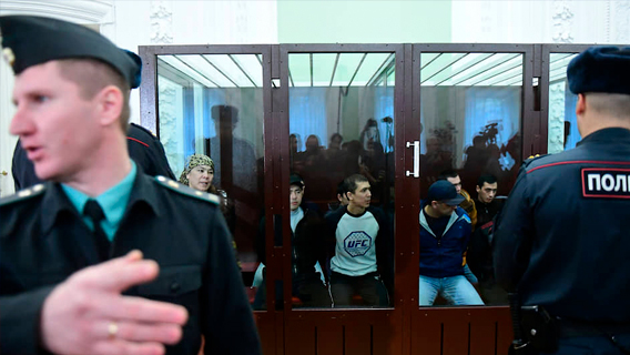 Суд огласил приговоры фигурантам дела о теракте в метро Петербурга Суд огласил приговоры фигурантам дела о теракте в метро Петербурга