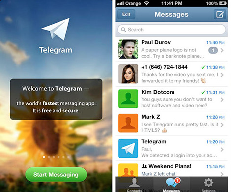 Telegram растет как на дрожжах