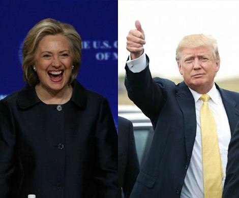 Трамп и Клинтон - лидеры «супервторника»