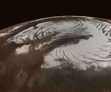 Ученые обнаружили на Марсе гигантский ледник