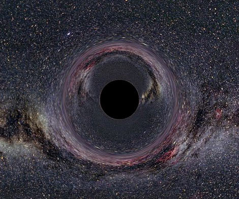 Ученые обнаружили первую "блуждающую" черную дыру