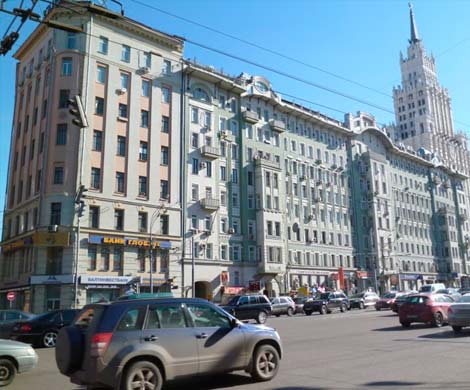 В центре Москвы украли дом