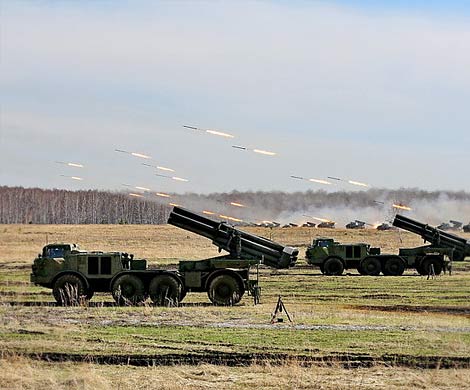 В центре России стартовали артиллерийские учения