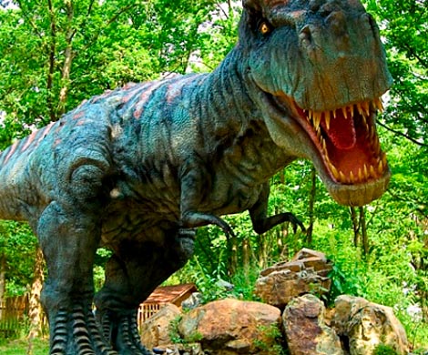 В «Динопарке» под Геленджиком появятся двигающиеся и рычащие динозавры