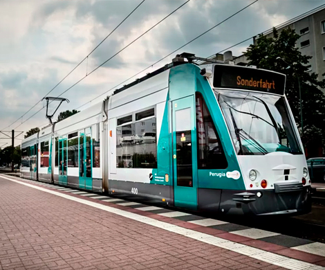 В Германии‍ запущен первый беспилотный трамвай 