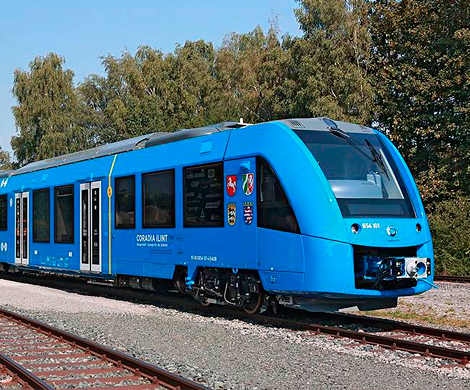 В Германии запущен первый в мире поезд на водородном топливе‍