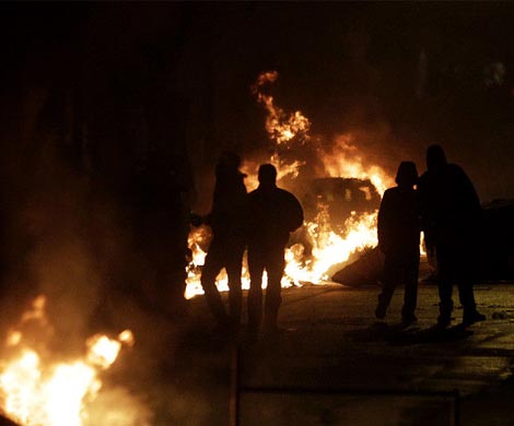 В Греции вспыхнули антиправительственные протесты