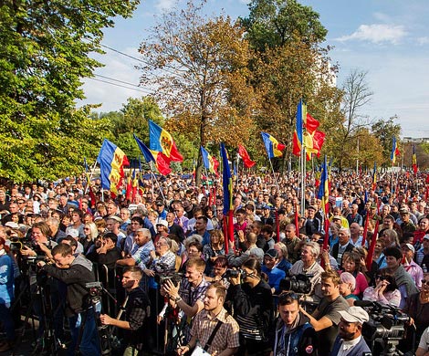 В Кишиневе оппозиция потребовала отставки правительства
