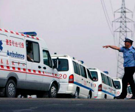 В Китае грузовик въехал в похоронную процессию, четверо погибли‍