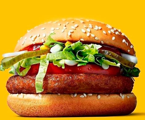 В McDonald’s Германии впервые появится бургер для веганов