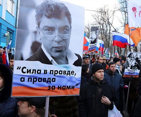 В Москве состоится марш памяти Немцова
