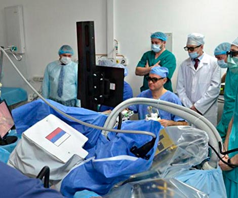 В России при участии робота‍ проведена первая операция на мозге