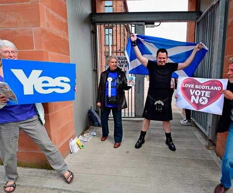 В Шотландии объявили окончательные итоги референдума