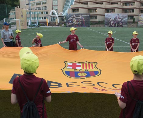 В Сочи открылся детский лагерь ФК «Барселона»