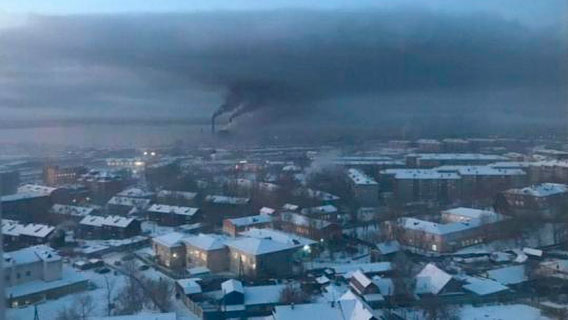 В столице Бурятии введен режим «черного неба» В столице Бурятии введен режим «черного неба»
