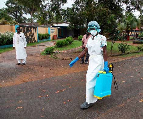В связи с эпидемией лихорадки Эбола в Либерии введен режим ЧС 