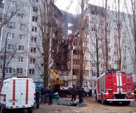 В Волгограде приступили к демонтажу взорвавшегося дома