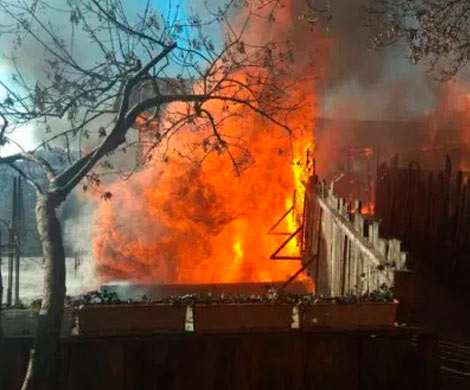 В Ялте пожар полностью уничтожил популярное кафе