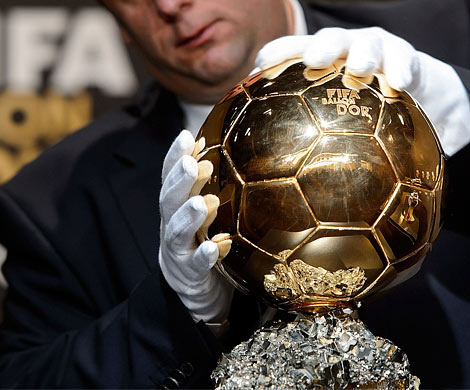 В этом году Золотой мяч вручат 11 января в Цюрихе