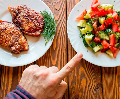 Вегетарианцы болеют чаще мясоедов