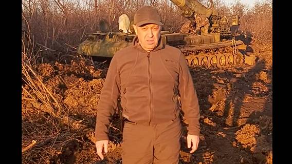 «Владимир Саныч, мы здесь»: Пригожин вызвал Зеленского на переговоры из пригородов Бахмута