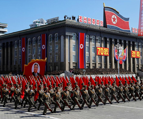 Военный парад в КНДР прошел без ракет