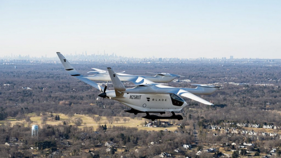 Воздушное такси совершило тестовый полет над районом Нью-Йорка