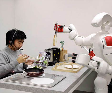Японцы готовы продавать "эмоциональных" роботов для дома с 2015 года
