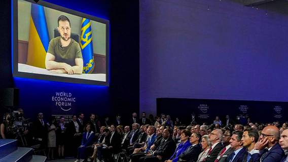 Элита Всемирного экономического форума объединилась в поддержку Украины