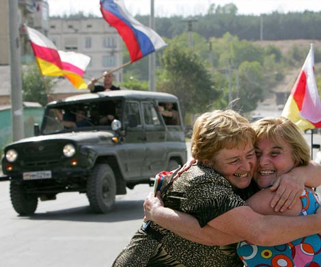 Южная Осетия воздержится от слияния с Россией