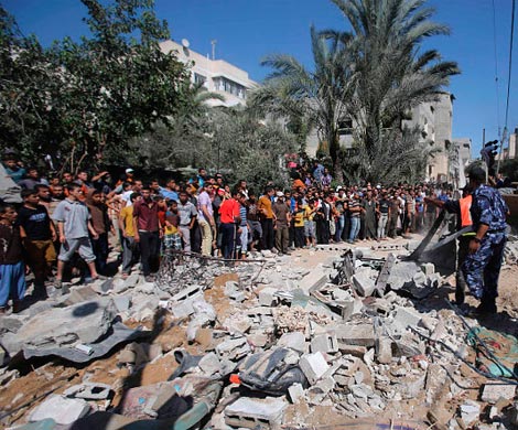 За 17 дней израильской операции в секторе Газа погибли более 700 палестинцев