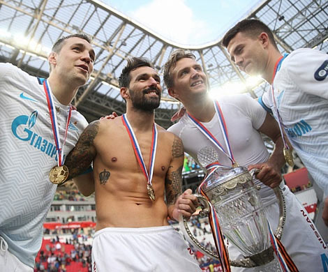 «Зенит» завоевал Кубок и путевку в Лигу Европы