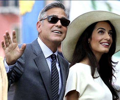 Жена Джорджа Клуни снимется в кино