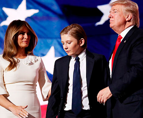 Жена и младший сын Трампа наконец переедут в Вашингтон